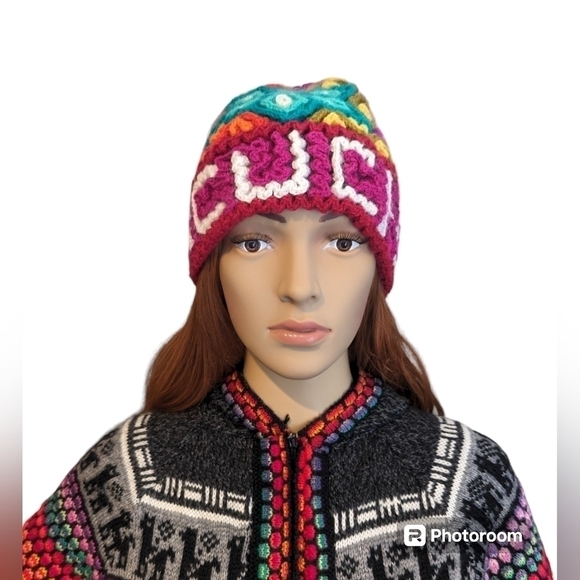 Handmade Peruvian hat/Chullo "Ayacucho" unique design - Picture 2 of 4